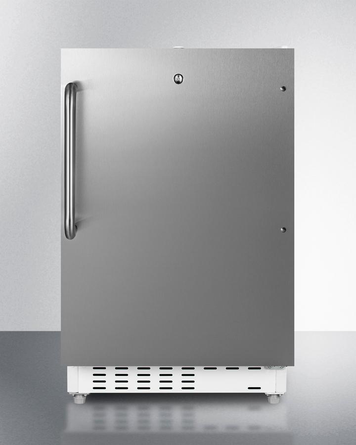 21" Wide Built-in Refrigerator-freezer, ADA Compliant - (ALRF48CSS)