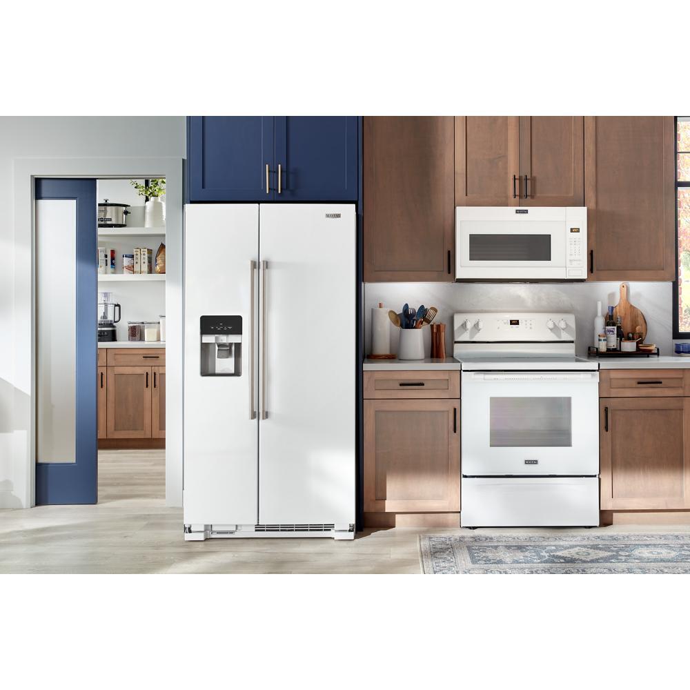 36-Inch Wide Side-by-Side Refrigerator - 25 Cu. Ft. - (MRSF4036PW)