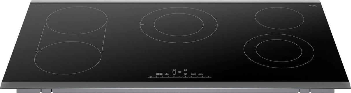 800 Series Electric Cooktop 36" Black, surface mount with frame - (NET8669SUC)