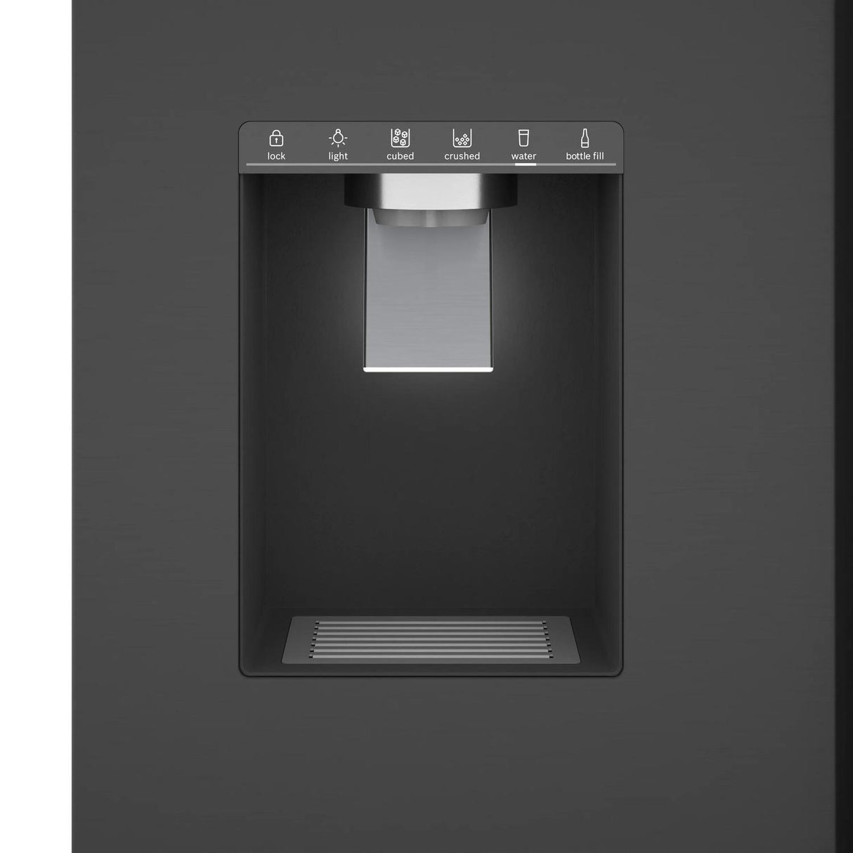 500 Series French Door Bottom Mount Refrigerator 36" Stainless steel (with anti-fingerprint), Black Stainless Steel - (B36FD50SNB)