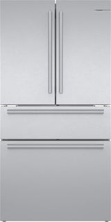 800 Series French Door Bottom Mount Refrigerator 36" Stainless steel (with anti-fingerprint) - (B36CL80SNS)