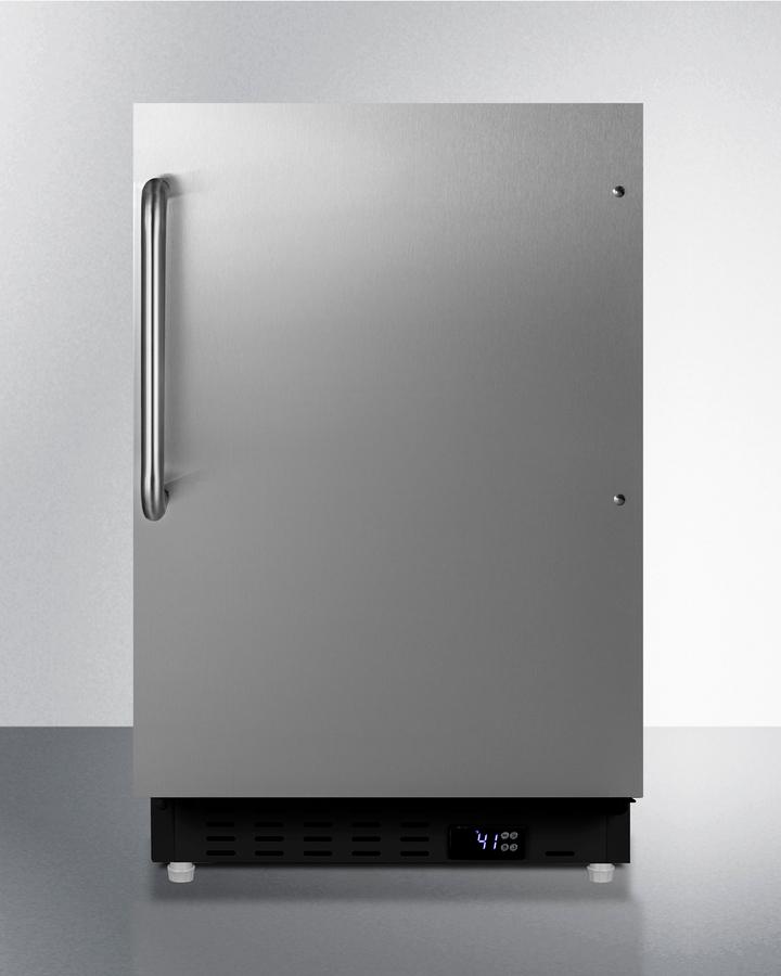 21" Wide Built-in All-refrigerator, ADA Compliant - (ALR47BCSS)