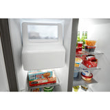 36-Inch Wide Side-by-Side Refrigerator - 25 Cu. Ft. - (MRSF4036PB)