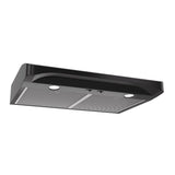 Broan(R) Elite 30-Inch Convertible Under-Cabinet Range Hood, Black - (ALT130BL)