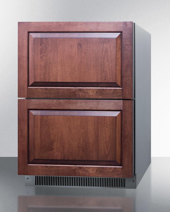 24" Wide 2-drawer All-refrigerator, ADA Compliant (panels Not Included) - (ADRD24PNR)