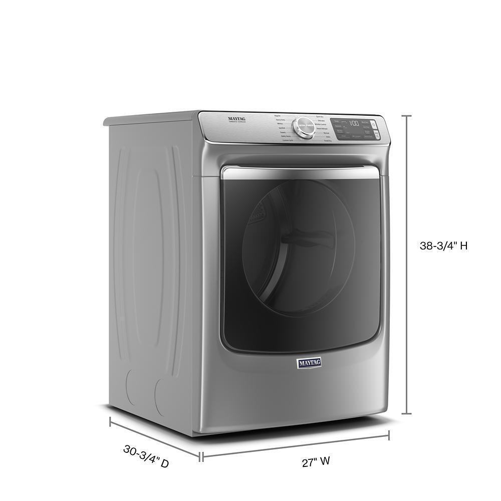 Smart Front Load Electric Dryer with Extra Power and Advanced Moisture Sensing Plus - 7.3 cu. ft. - (MED8630HC)