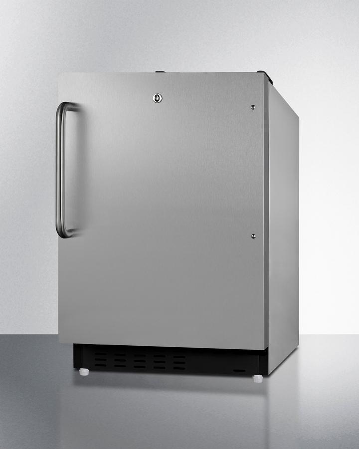 21" Wide Built-in Refrigerator-freezer, ADA Compliant - (ALRF49BCSS)