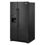 36-Inch Wide Side-by-Side Refrigerator with Exterior Ice and Water Dispenser - 25 Cu. Ft. - (MSS25C4MGB)