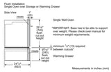 500 Series, 30", Warming Drawer - (HWD5051UC)