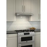 Broan(R) Elite 36-Inch Convertible Under-Cabinet Range Hood, Stainless Steel, 375 Max Blower CFM - (ALT236SS)