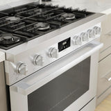 800 Series Gas Freestanding Range 36" Stainless Steel - (HGS8655UC)