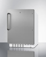 21" Wide Built-in Refrigerator-freezer, ADA Compliant - (ALRF48SSTB)