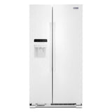 36-Inch Wide Side-by-Side Refrigerator with Exterior Ice and Water Dispenser - 25 Cu. Ft. - (MSS25C4MGW)