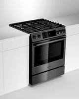 800 Series Gas Slide-in Range 30" Black - (HGI8046UC)