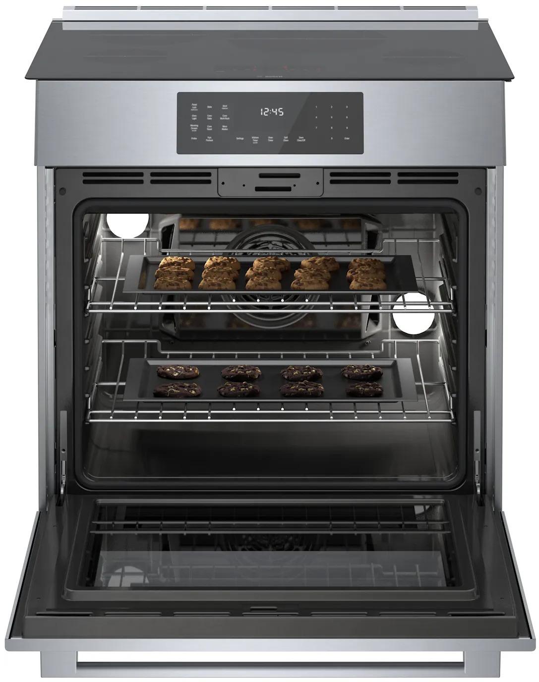 800 Series Induction Slide-in Range 30" Stainless Steel - (HII8057U)