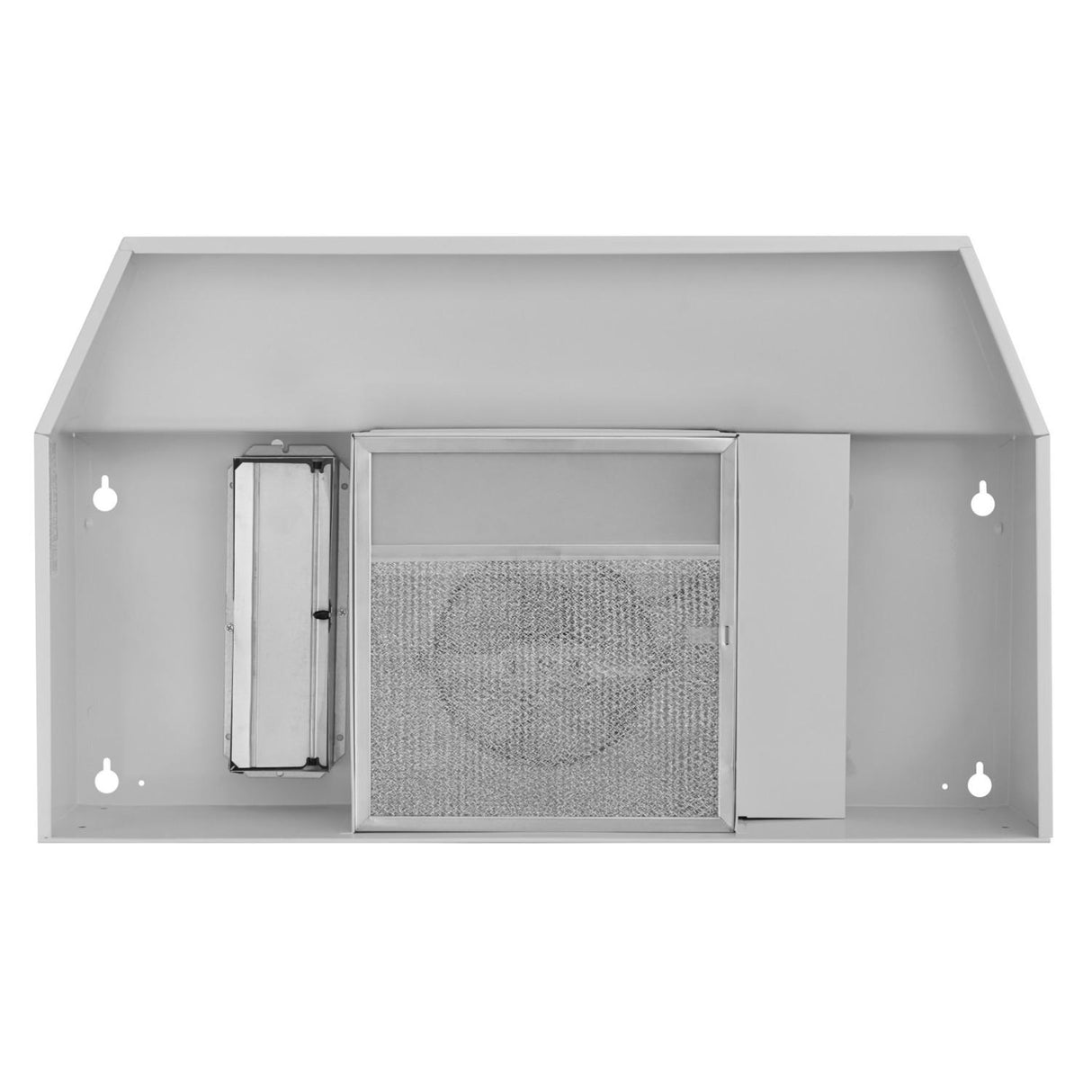 Broan(R) 30-Inch Convertible Under-Cabinet Range Hood w/ Easy Install System, 260 Max Blower CFM, White - (BUEZ330WW)