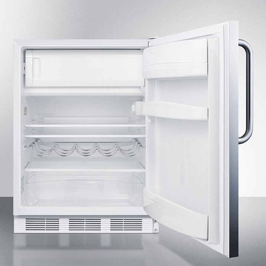 24" Wide Built-in Refrigerator-freezer, ADA Compliant - (CT661WCSSADA)