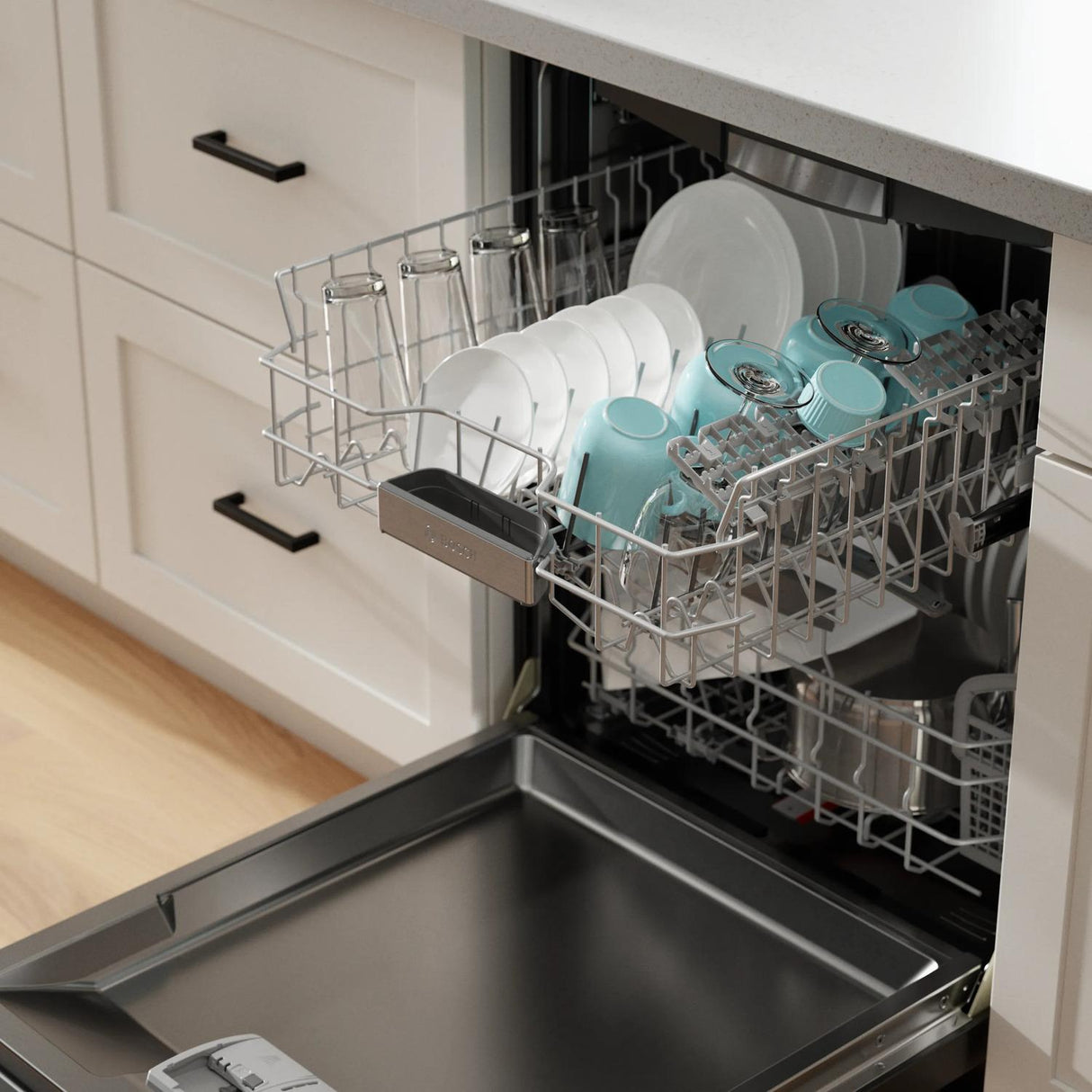 800 Series Dishwasher 24" Brushed black steel anti-fingerprint - (SHP78CM4N)