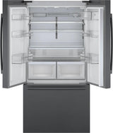 800 Series French Door Bottom Mount Refrigerator 36" Black Stainless Steel - (B36CT80SNB)