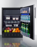 24" Wide Refrigerator-freezer - (CT66BK2SSRS)