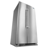 36-Inch Wide Side-by-Side Refrigerator - 25 cu. ft. - (MSS25N4MKZ)