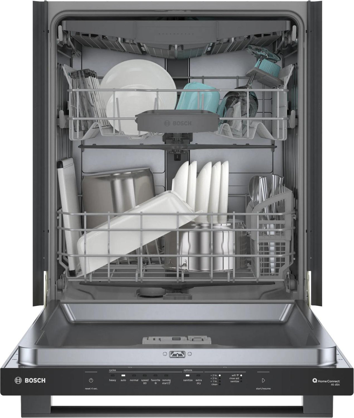 100 Premium Dishwasher 24" Black stainless steel - (SHX5AEM4N)