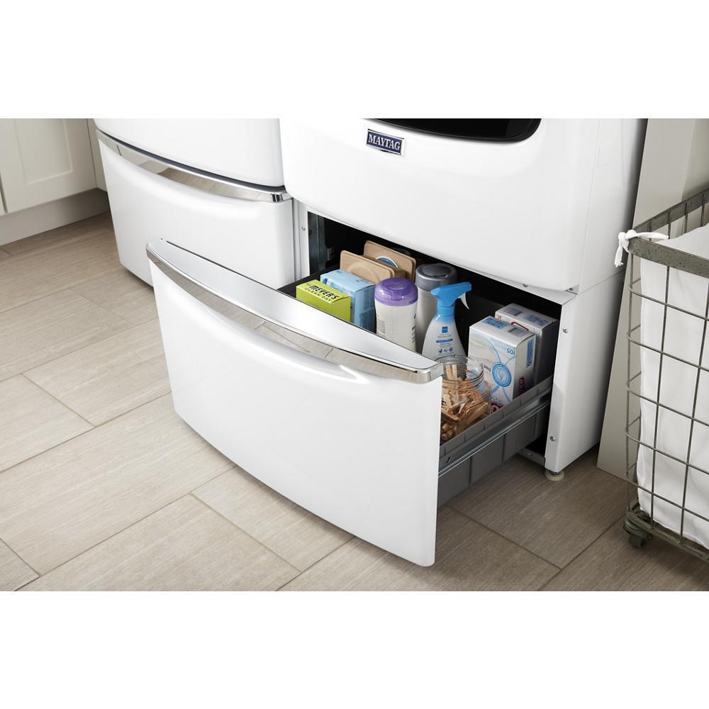 Smart Front Load Electric Dryer with Extra Power and Advanced Moisture Sensing Plus - 7.3 cu. ft. - (MED8630HW)