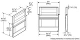 800 Series Downdraft Ventilation 37" Stainless Steel - (HDD86051UC)