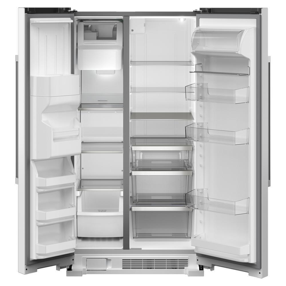 36-Inch Wide Side-by-Side Refrigerator - 25 Cu. Ft. - (MRSF4036PW)