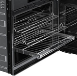 800 Series Single Wall Oven 30" Right SideOpening Door, Black Stainless Steel - (HBL8444RUC)