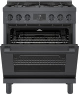 800 Series Gas Freestanding Range 30" Black Stainless Steel - (HGS8045UC)