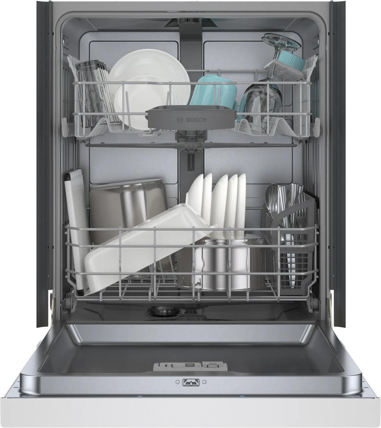 100 Series Dishwasher 24" White - (SHE3AEM2N)