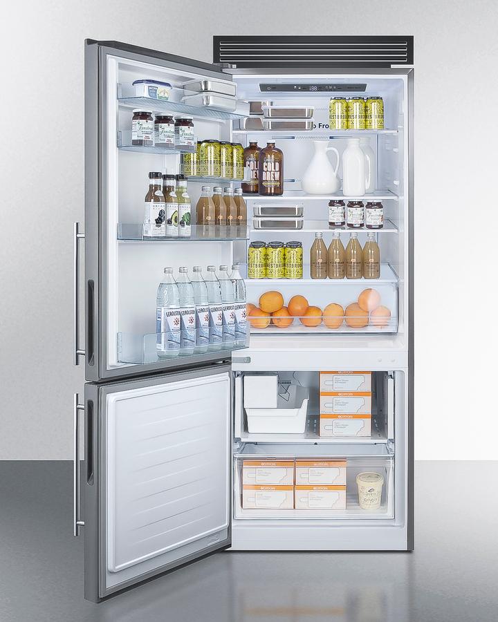 28" Wide Bottom Freezer Refrigerator - (FFBF279SSXIMH72LHD)