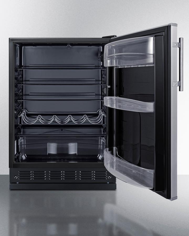 24" Wide All-refrigerator - (FF6BK2SSRS)