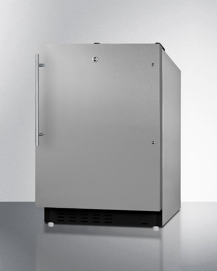 21" Wide Built-in Refrigerator-freezer, ADA Compliant - (ALRF49BCSSHV)