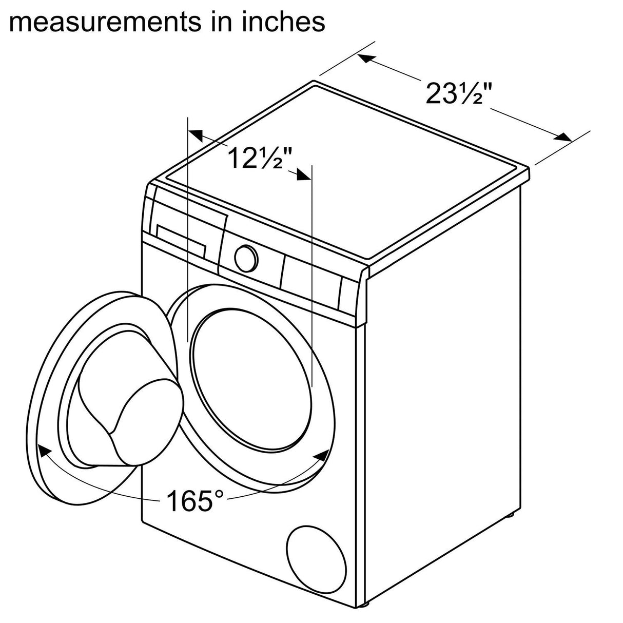 300 Series Compact Washer 1400 rpm - (WGA12400UC)