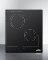 18" Wide 220v 2-burner Radiant Cooktop - (CR2B228T)