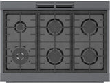 800 Series Gas Freestanding Range 36" Black Stainless Steel - (HGS8645UC)