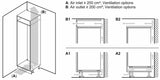 800 Series Built-in Bottom Freezer Refrigerator 22" Softclose(R) Flat Hinge B09IB91NSP - (B09IB91NSP)