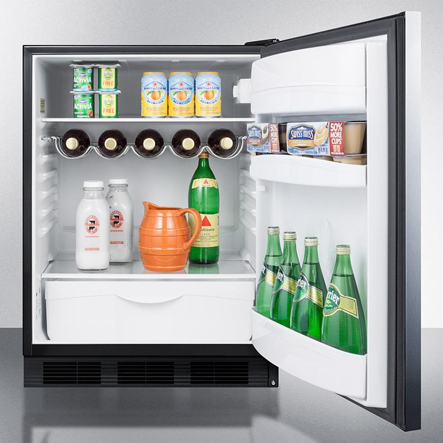 24" Wide All-refrigerator - (FF63BKSSHH)