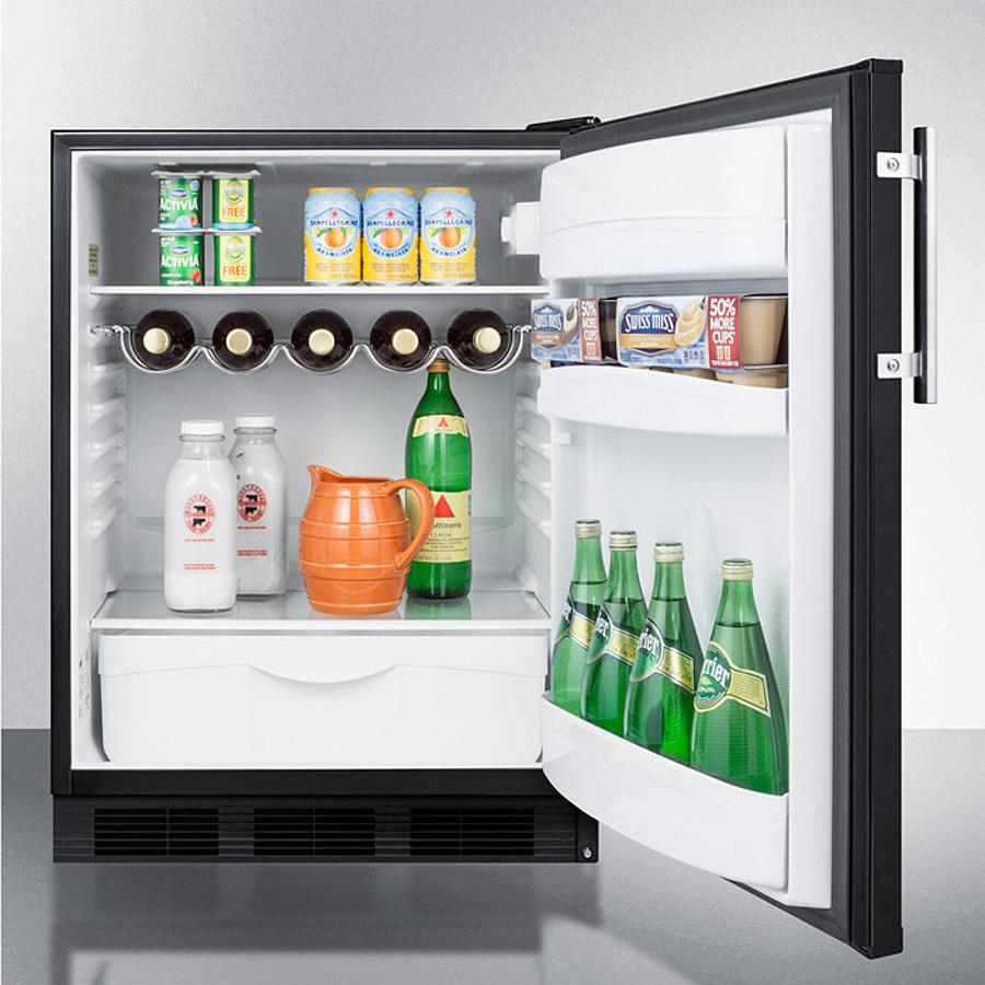 24" Wide All-refrigerator - (FF63BK)