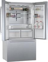 800 Series French Door Bottom Mount Refrigerator 36" Stainless steel (with anti-fingerprint) - (B36CT80SNS)