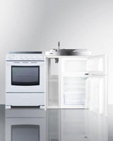 54" Wide All-in-one Kitchenette With Electric Range - (ACK54ELSTW)