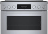 800 Series Induction freestanding range 36" Stainless Steel - (HIS8655U)