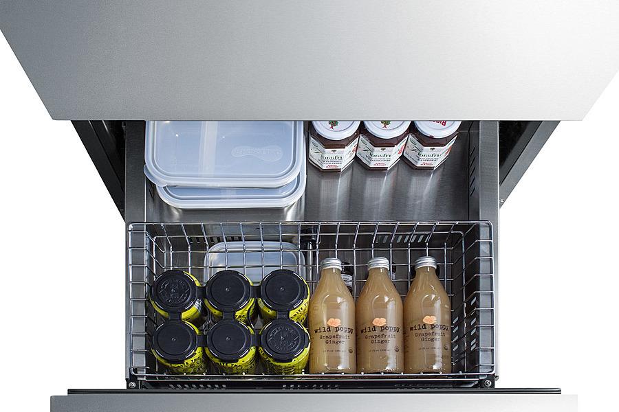 24" Wide 2-drawer All-refrigerator, ADA Compliant - (ADRD24)