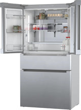 800 Series French Door Bottom Mount Refrigerator 36" Stainless steel (with anti-fingerprint) - (B36CL80ENS)