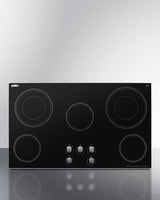 36" Wide 208-240v 5-burner Radiant Cooktop - (CR5B36MB)