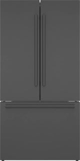 800 Series French Door Bottom Mount Refrigerator 36" Black Stainless Steel - (B36CT80SNB)