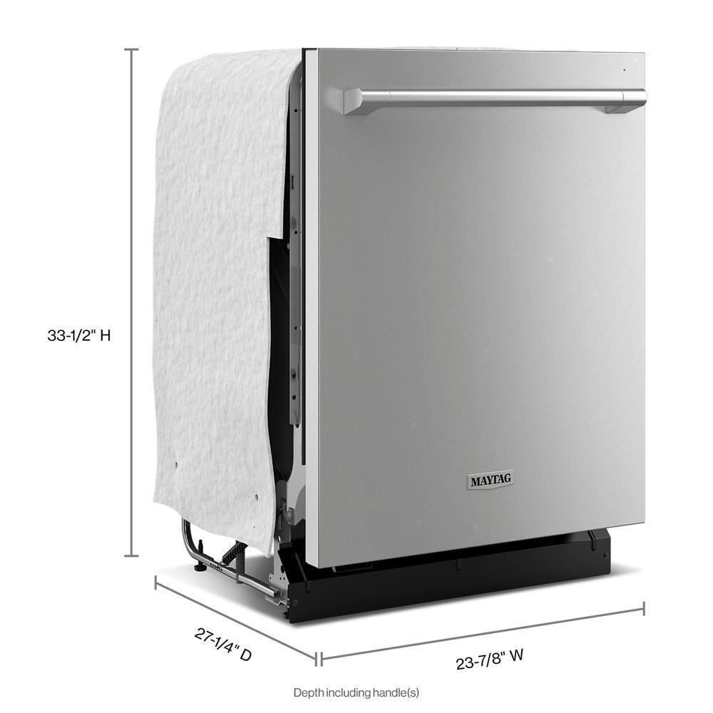 Top Control Hybrid Tub Dishwasher with Enhanced Wash and Heated Dry with Fan - (MDTS4224PZ)