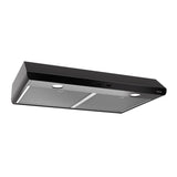 Broan 30-Inch 300 Max Blower CFM 5.0 Sones Black Range Hood - (BKSH130BL)